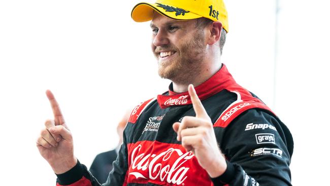 Erebus Motorsport’s Brodie Kostecki holds a 155-point lead in the Supercars championship heading into the Bathurst 1000. Picture: Daniel Kalisz/Getty Images