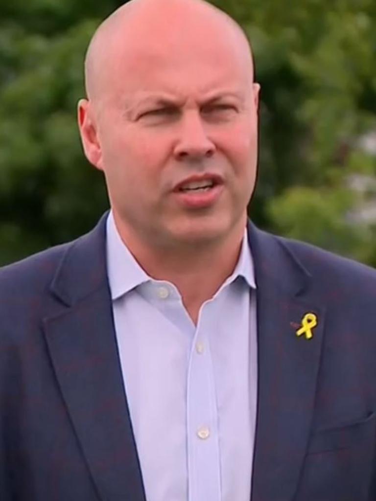 Former treasurer Josh Frydenberg. Picture: SKY News