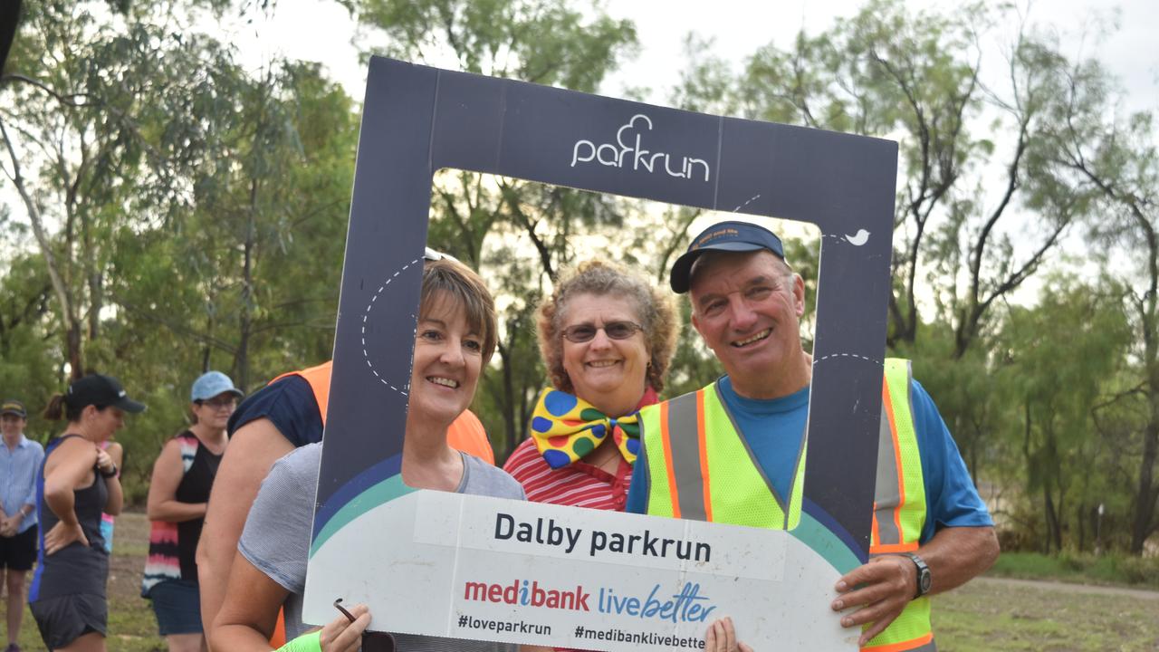 Dalby's parkrun celebrated its third birthday today, with over 100 runners braving the early morning for the celebrations.