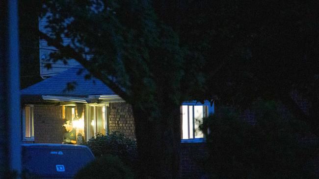 Exterior view of the home of Thomas Matthew Crooks, where the FBI is continuing its investigation into the attempted assassination of former US President Donald Trump. Picture: AFP