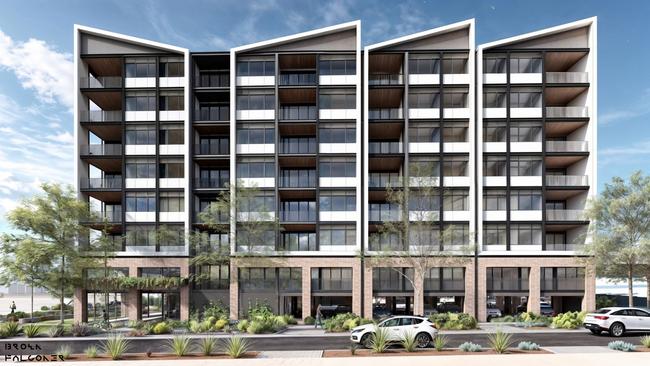 Hundreds of cheaper homes are being planned as one projects hits a new milestone. Picture: Brown Falconer