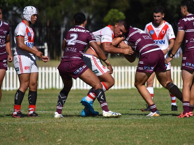 Jacob Halangahu in the Harold Matthews Cup. Picture: Sean Teuma/NewsLocal