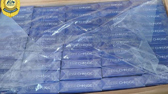 Illegal cigarettes are still being sold at hundreds of retailers despite crackdown efforts. Picture: Australian Border Force/Supplied