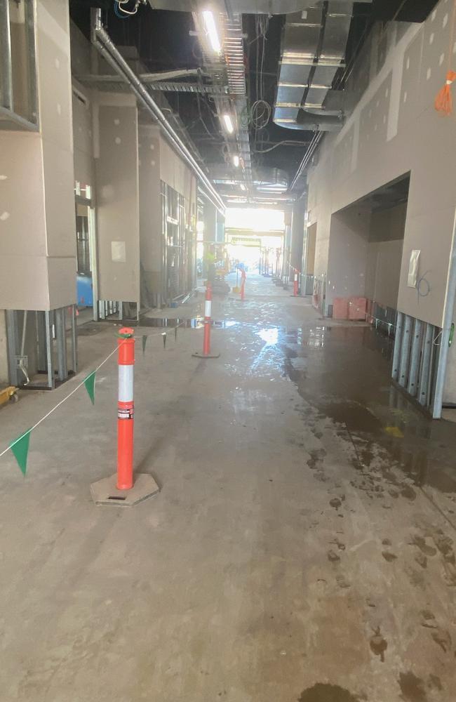 Downstairs atrium at the new CDU campus. CDU CBD campus