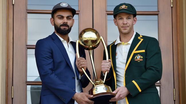 India is yet to beat Australia in Australia ... is Virat Kohli’s team about to change that? Pic: AFP