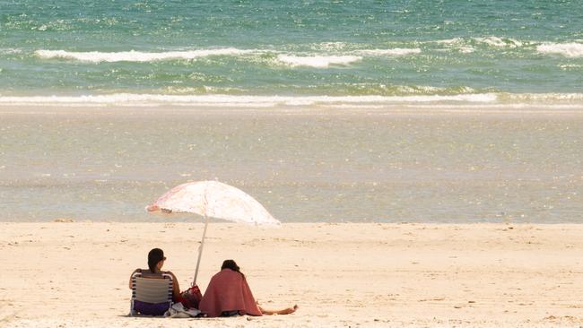 Temperatures are expected to reach 43C in Adelaide on Wednesday. Picture: Morgan Sette