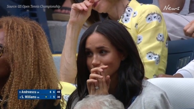 Meghan Markle watches Serena Williams lose US Open final