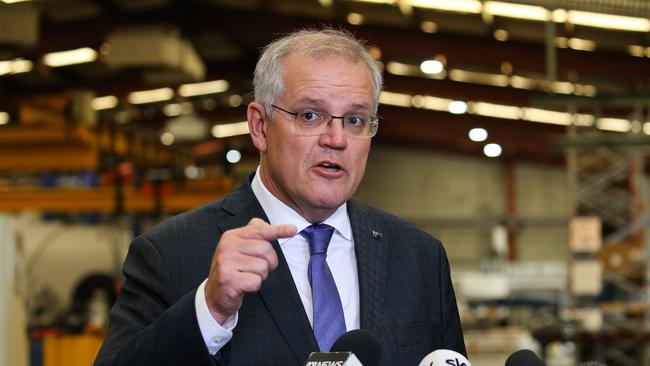 Prime Minister Scott Morrison has said he will urge the premiers to avoid lockdowns and other harsh measures. Picture: Gaye Gerard/NCA Newswire