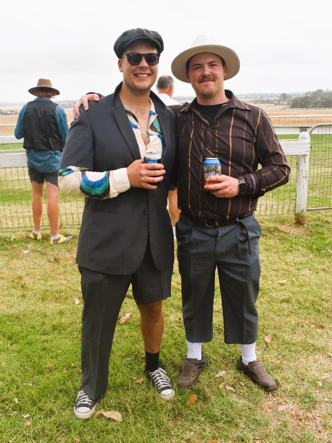 Jacob Zandt and Josh Hearn at the Alex Scott &amp; Staff Woolamai Cup on Saturday, February 8, 2025. Picture: Jack Colantuono