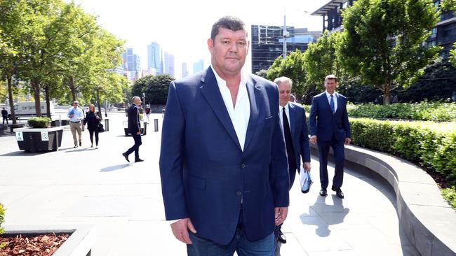 Now that James Packer has cashed out of his Crown Resorts dream, his family’s philanthropic relationship with the gaming empire, now owned by Blackstone, is also being unwound. Picture: Aaron Francis