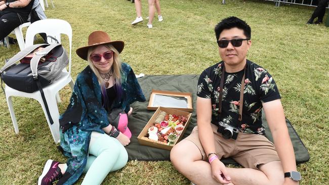 Hello Sunshine Music &amp; Food Festival. Emily Sonnema and Seng Lam Picture: David Smith