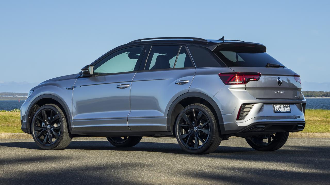 The T-Roc has a purposeful stance on the road.