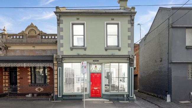 The two-bedroom home at 227 Nicholson St, Carlton sold for $1.22m.