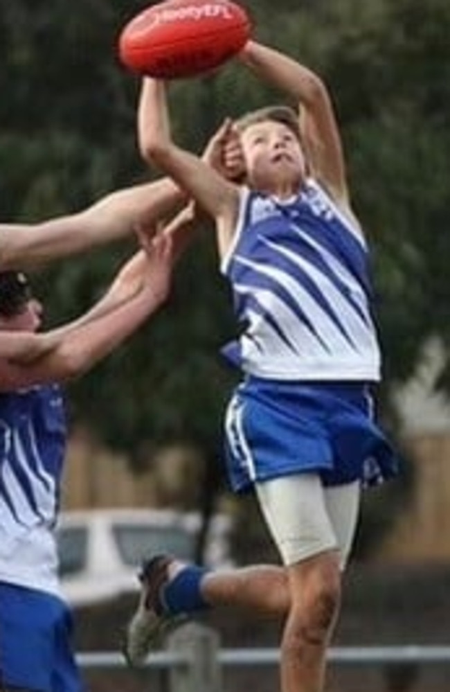 Judson Clarke flying for East Ringwood. Pic: East Ringwood FC