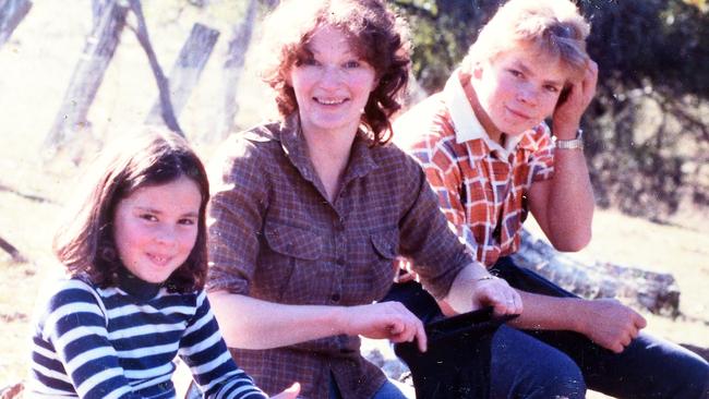 Seana, Margaret and Justin Tapp. Picture: Supplied