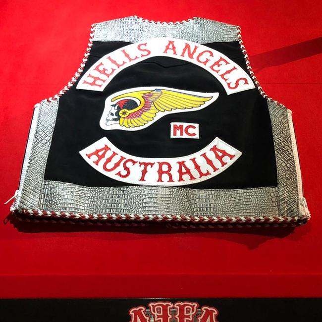 Hells Angels jacket seized by police