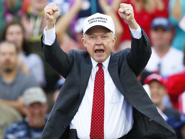 Attorney-General Jeff Sessions has been sacked. Picture: AP