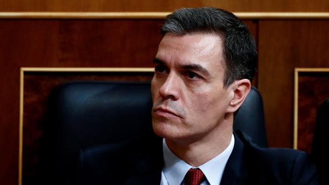 Spanish Prime Minister Pedro Sanchez. Picture: AFP.