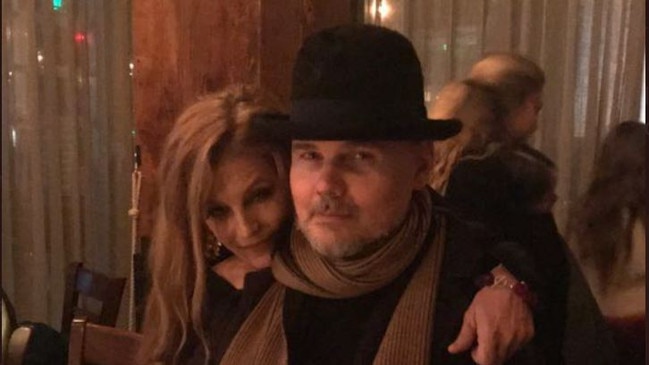 William Patrick Corgan posted this picture while paying tribute to Lisa Marie Presley.