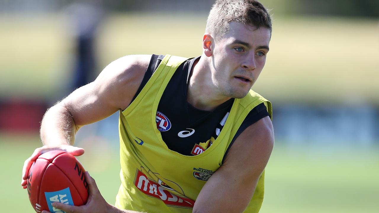 Josh Dunkley is available as a midfielder and forward in SuperCoach. Picture: Michael Klein