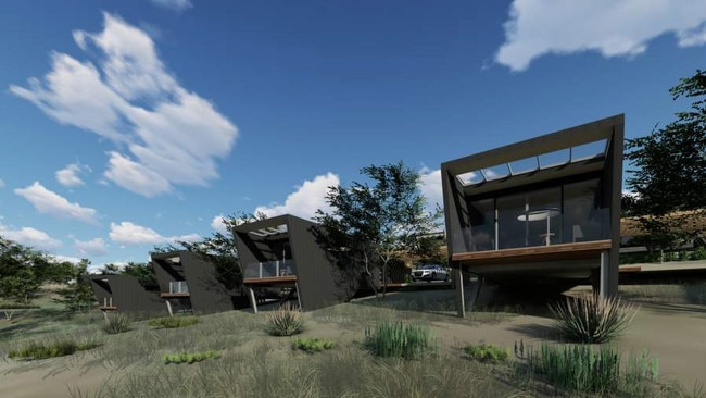 The Lane Vineyard accommodation artist impressions. Picture: Supplied