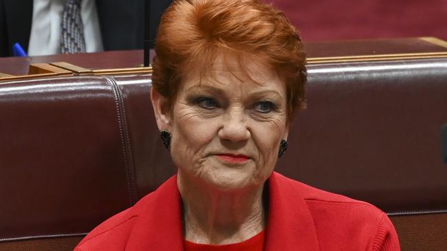 Senator Pauline Hanson has signed up to appear on next year’s season of Channel 7’s SAS Australia. Picture: NCA NewsWire / Martin Ollman