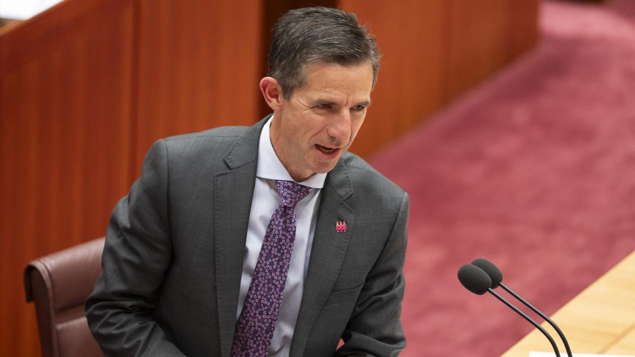 Simon Birmingham said the stage 3 tax cut changes were a ‘Band-Aid’. Picture: Martin Ollman/NCA NewsWire