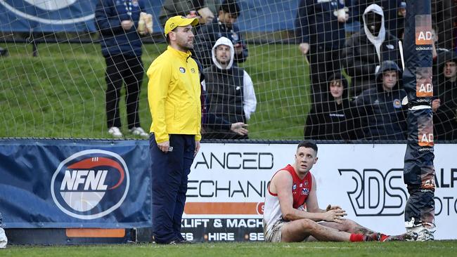 Diamond Creek couldn’t get the job done at Preston City Oval. Picture: Andrew Batsch