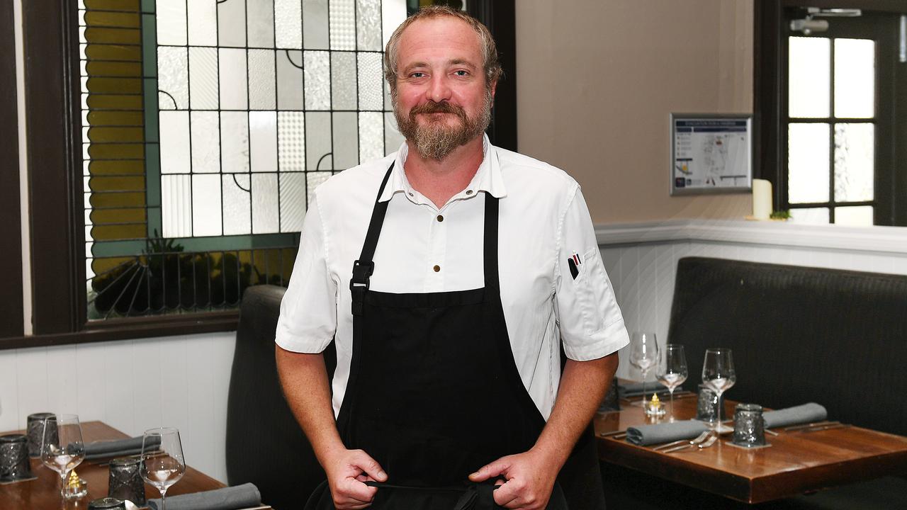 Executive Chef at Restaurant 1889, Adam Fitzgerald, has a goal to draw in people to the Townsville Central Business District, which he believed could come from getting them to talk about the restaurant’s food. Picture: Shae Beplate.