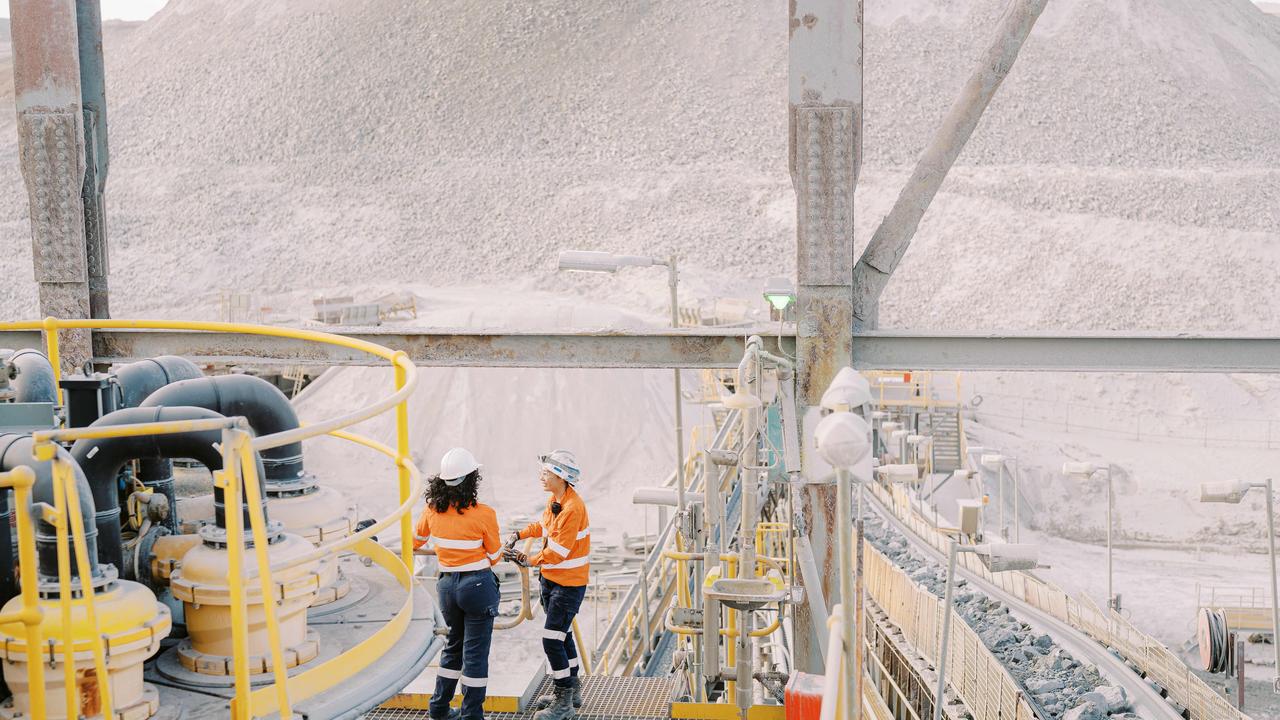 Employees at BHP's nickel operations in Western Australia. Picture: Supplied