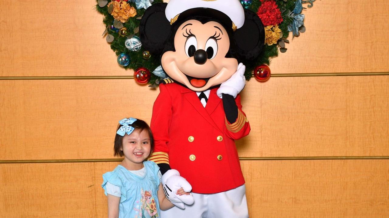 Maddy Suy on a Disney cruise.