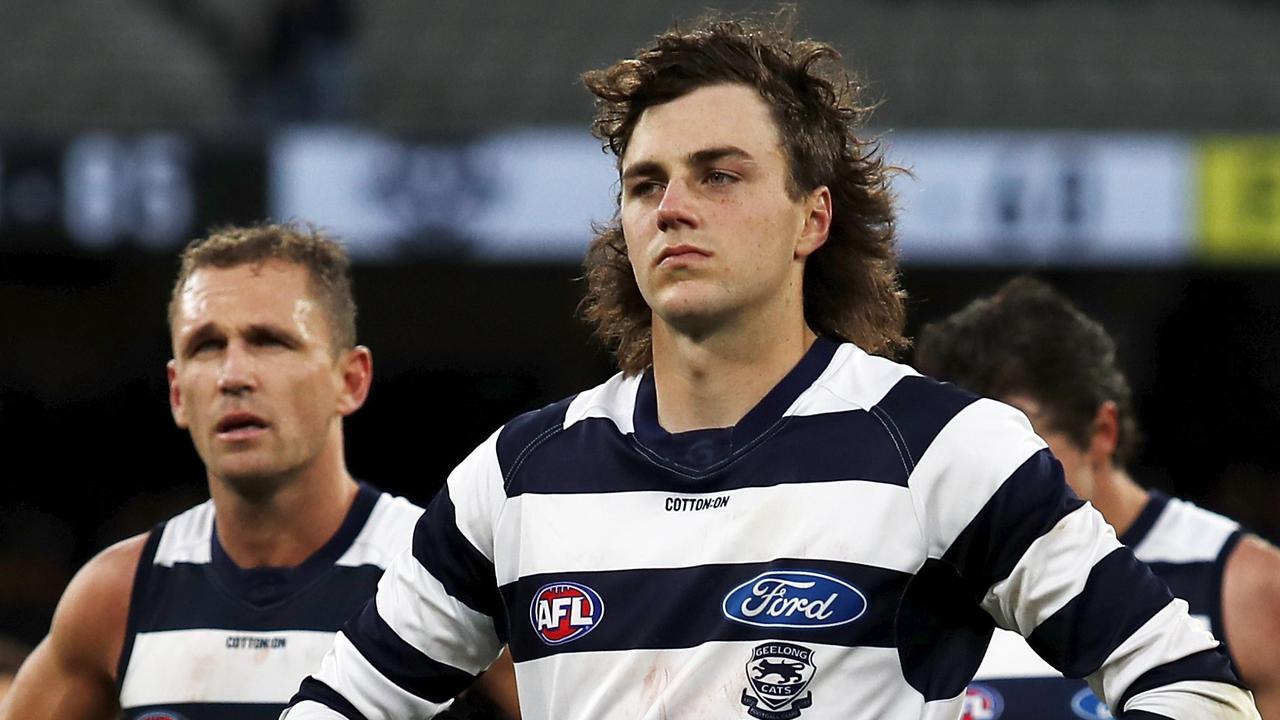 How will Geelong and Fremantle get the Jordan Clark deal done? (Photo by Dylan Burns/AFL Photos via Getty Images)