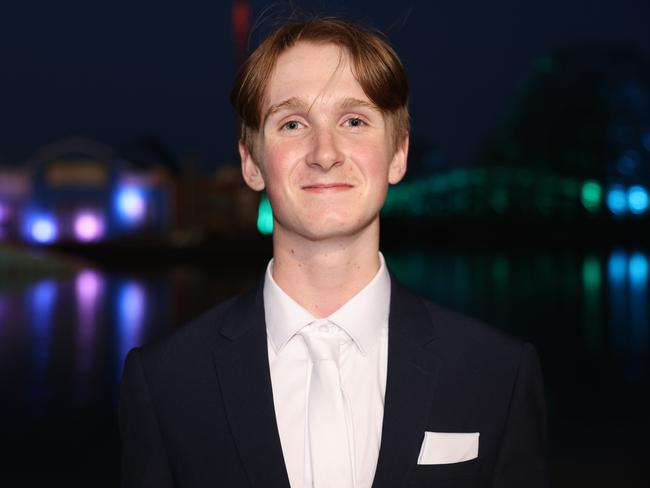 Alex Mayer at the Southport State High School Formal at SeaWorld. Picture, Portia Large.