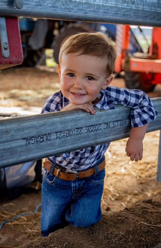 Three-year-old Pat Blake is stealing the hearts of the Southern Downs.