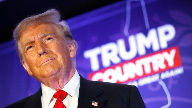 Bookies give former president Donald Trump a 41 per cent chance of winning a second term. Picture: Getty Images via AFP