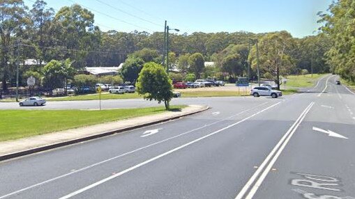 Police tracked Amos along Lyons Rd and then Toormina Rd where the Corolla reached speeds of 100kmh in a 50 zone. Picture: Google