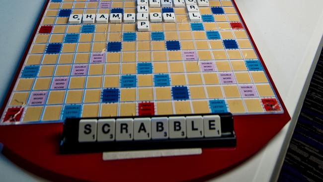 Scrabble can while away the isolation hours. Picture: Jerad Williams