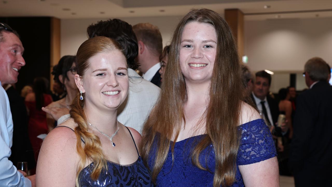 Hayley Heard and Stevie Shearsmith at the Cairns Chamber of Commerce Business Excellence Awards gala dinner, held at the Cairns Convention Centre. Picture: Brendan Radke