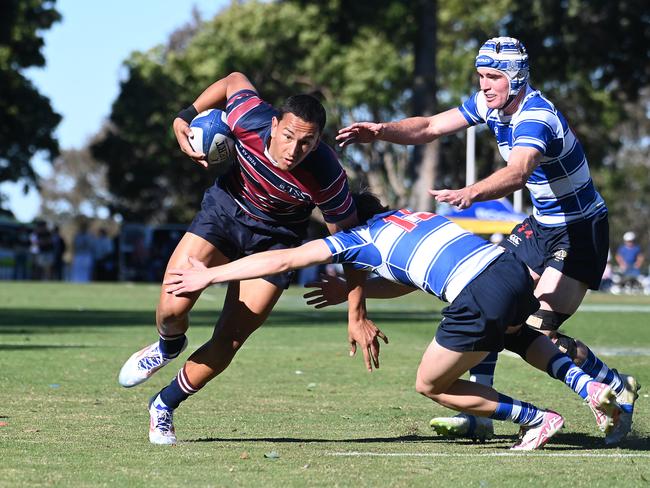 GPS First XV rugby between Nudgee College and The Southport School.Saturday July 20, 2024. Picture, John Gass