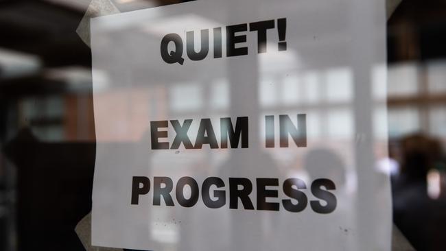 The exam, which left students panicked and confused, was held last October, and was not affected by the exam leak scandal that affected 65 papers. Picture: Supplied