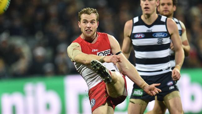 Tom Mitchell is hopeful of staying at Sydney, his manager says. Picture: AAP