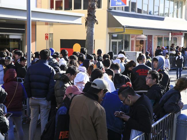 The Supreme x Louis Vuitton Pop-Up Store Had the Masses Lined up