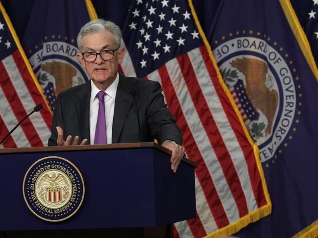 Federal Reserve Board Chairman Jerome Powell believes the US will avoid recession. Photo: Alex Wong/Getty Images/AFP