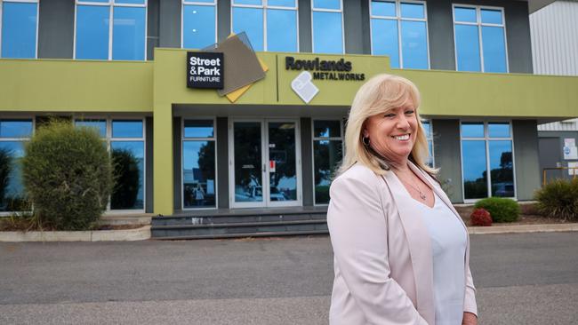 Rowlands Metalworks managing director Anne le Clerq. Picture: Russell Millard