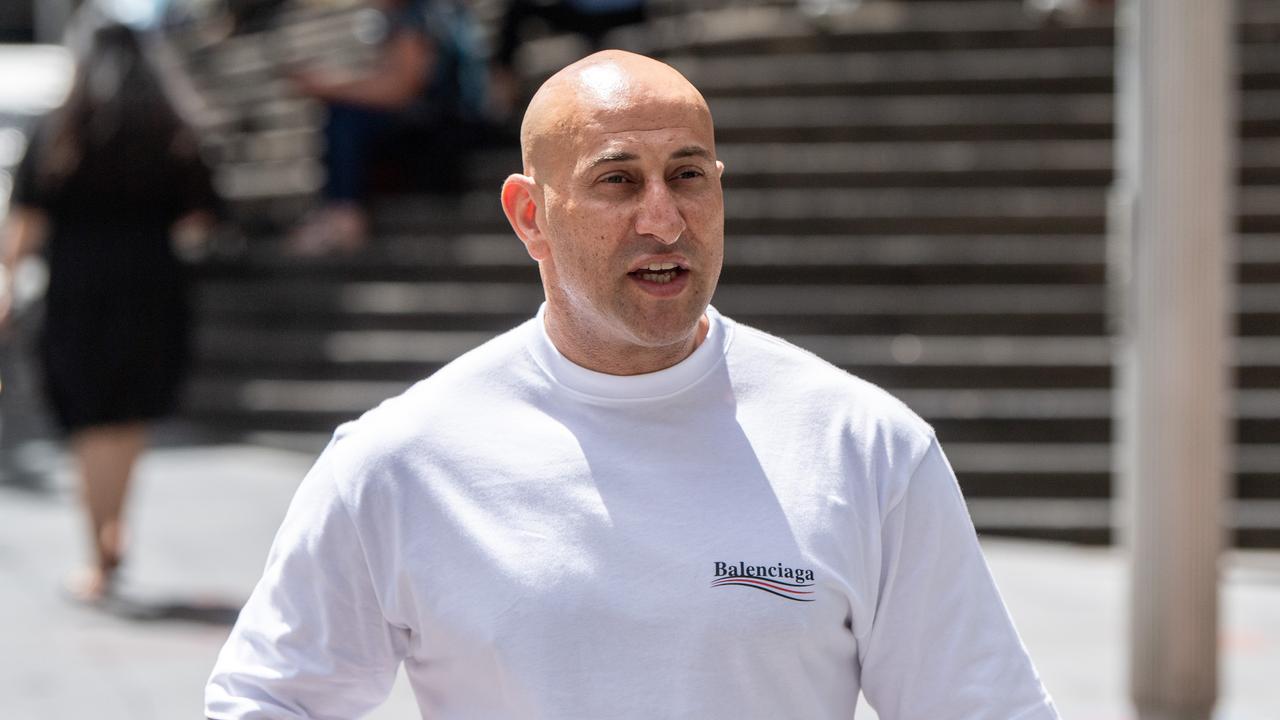 Tarek Zahed leaving a Sydney court in 2021 over unrelated matters. Picture: NCA NewsWire/James Gourley