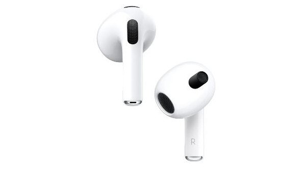 AirPods 3 support Dolby Atmos and Apple Music spatial audio.