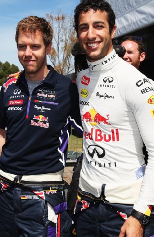 Vettel says Ricciardo’s strong start to the season has been a “positive surprise”.