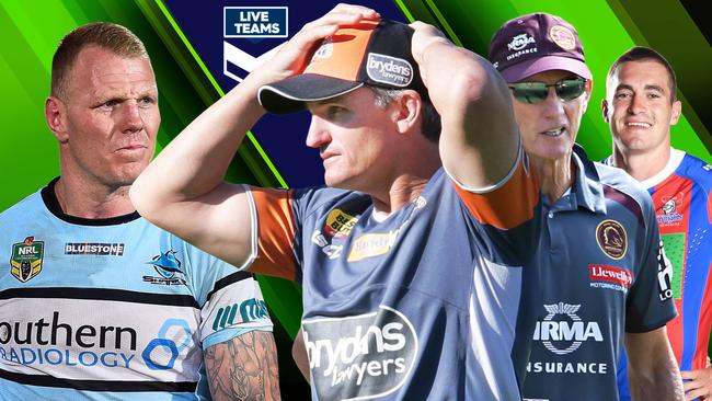 Ivan Cleary and Wayne Bennett feature in Live Teams.