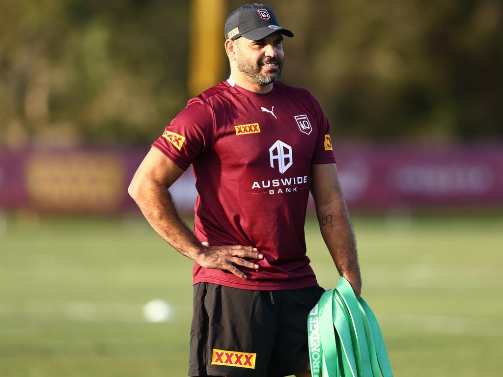 Greg Inglis is launching his State of Origin coaching career. Picture: Chris Hyde/Getty Images