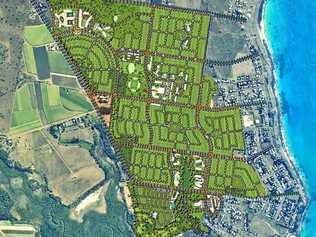 DESIRABLE LIFESTYLE: The masterplan for the proposed Elliott Heads Estate.